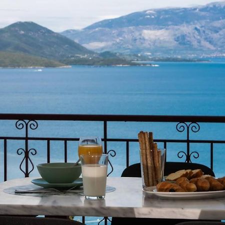 2Br House In Nikiana With Stunning Sea View Apartment Bagian luar foto