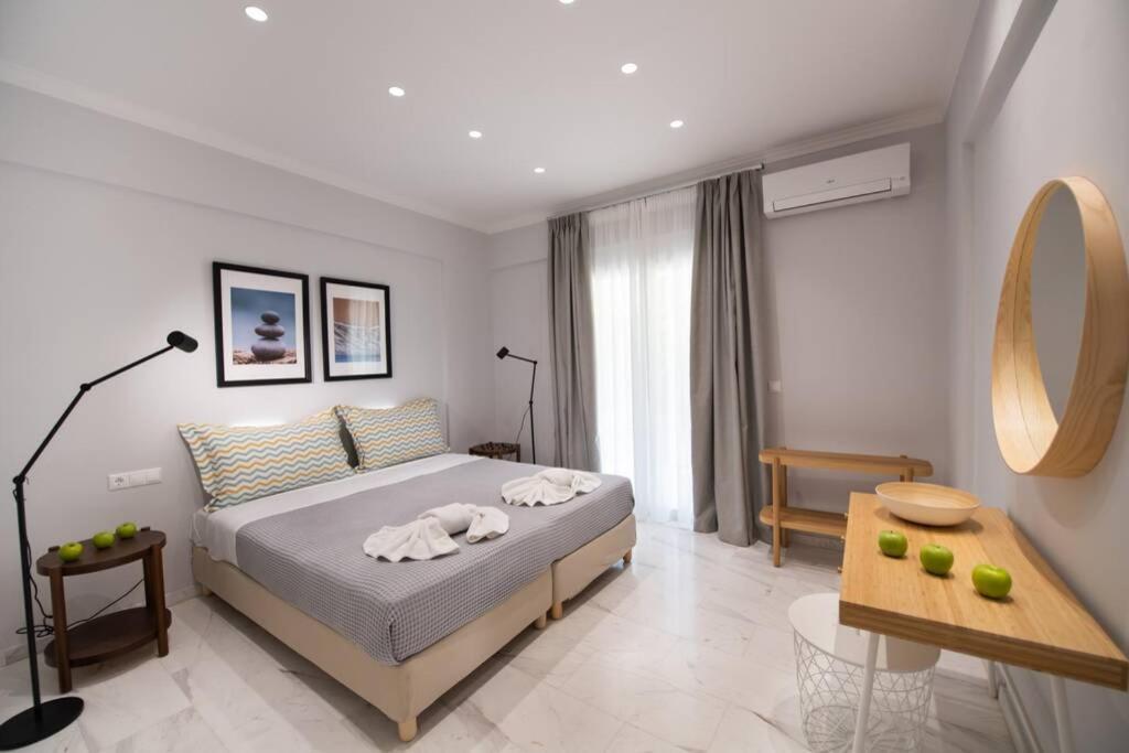 2Br House In Nikiana With Stunning Sea View Apartment Bagian luar foto