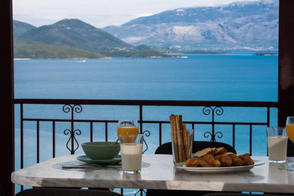 2Br House In Nikiana With Stunning Sea View Apartment Bagian luar foto